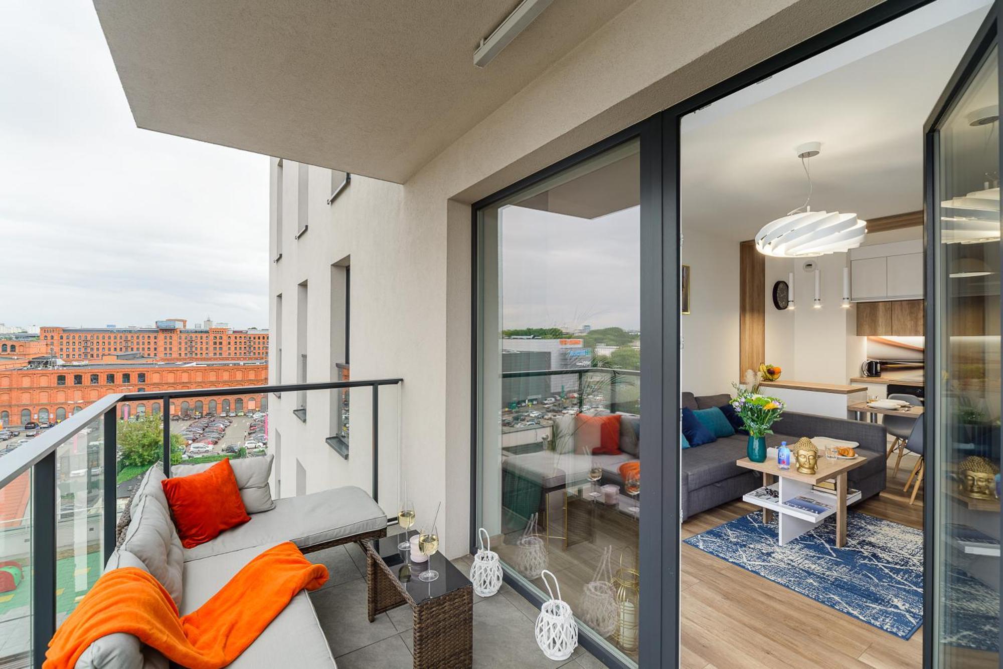 Lumina Stylish 3-Room Apart With Balcony Łódź Extérieur photo